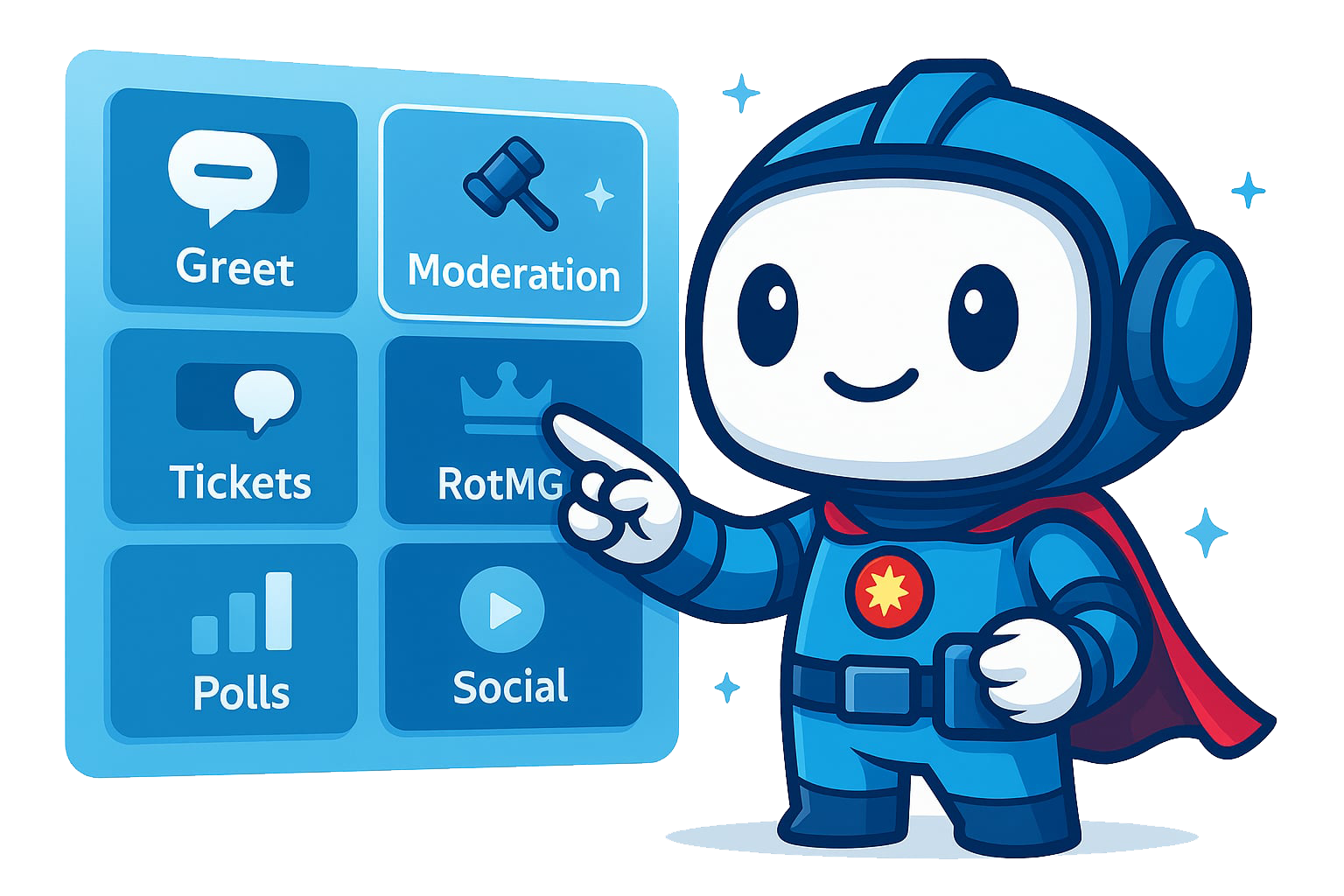 Support ticket and plugins interface